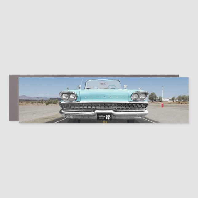 Historic Route 66 Centennial Car Magnet (Front)