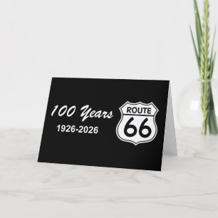 Historic Route 66 Centennial Card