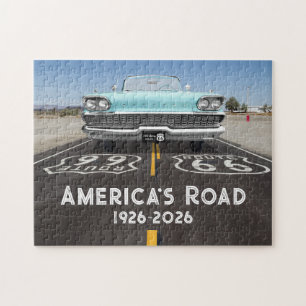 Historic Route 66 Centennial Jigsaw Puzzle