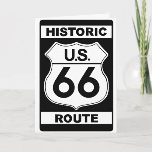 Historic Route 66 Greeting Card