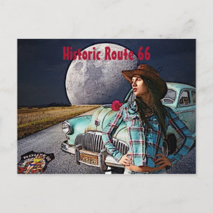 Historic Route 66 Post Card
