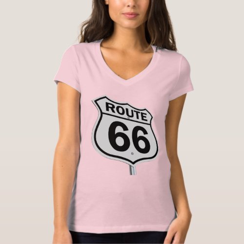 Historic Route 66 sign T_Shirt