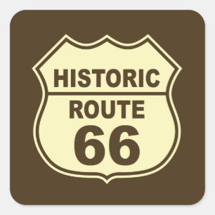 Historic Route 66 Sticker