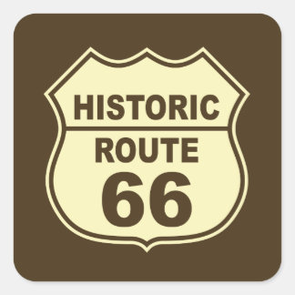 Historic Route 66 Sticker