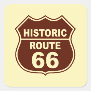Historic Route 66 Sticker