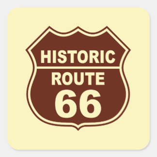 Historic Route 66 Sticker