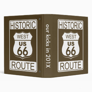 Historic Route 66, West binders