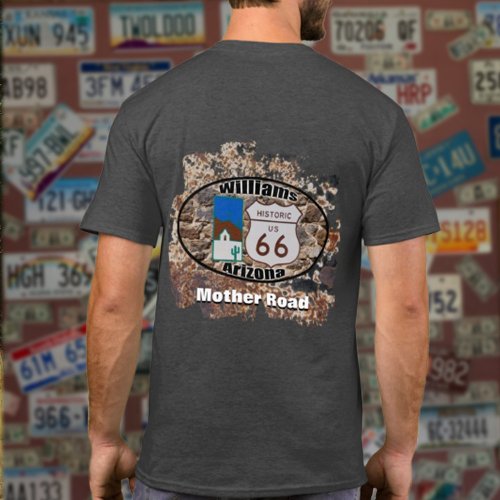 Historic Route 66  Williams Arizona T_Shirt