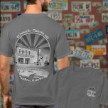 Historic Route 66 Winslow Arizona Front Back T-shirt at Zazzle