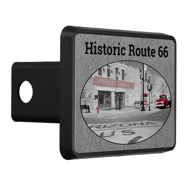 Historic Route 66 Winslow, Arizona Hitch Cover (Right)
