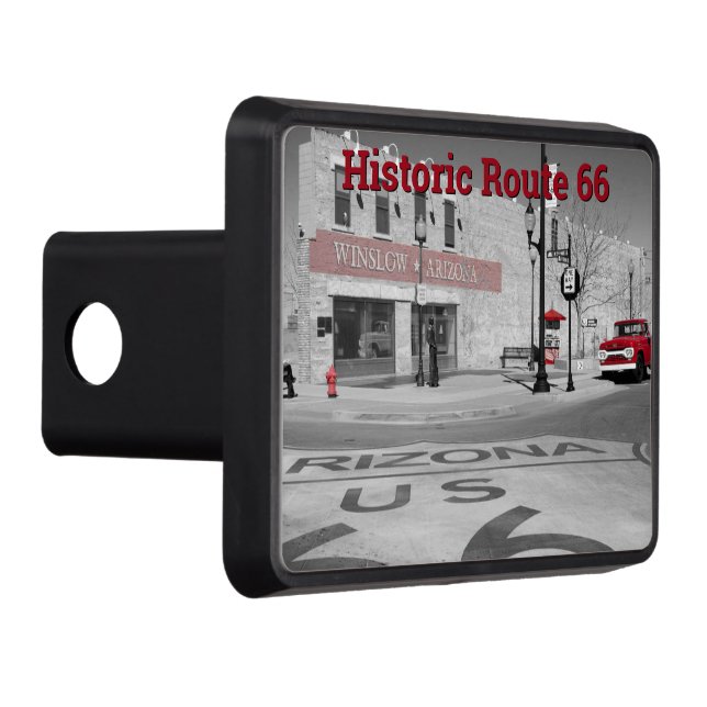 Historic Route 66 Winslow, Arizona Hitch Cover (Right)