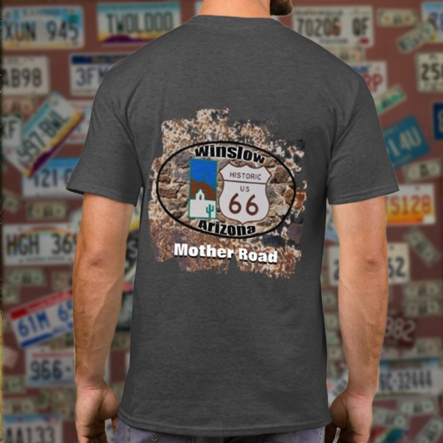 Historic Route 66 ~ Winslow, Arizona T-Shirt (Creator Uploaded)