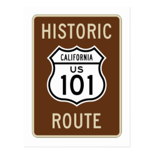 Personalized Historic Route Us Highway 101 Gifts On Zazzle