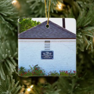 Historic Sanibel Light Oil House Ornament