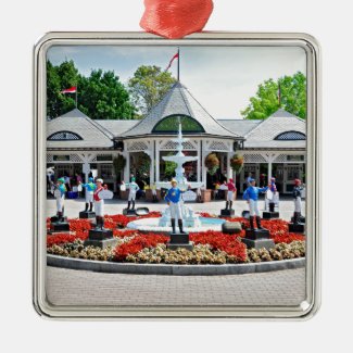 Historic Saratoga 150 on Opening Day Metal Ornament