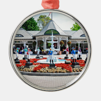 Historic Saratoga 150 on Opening Day Metal Ornament