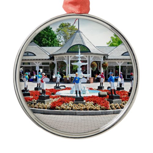 Historic Saratoga 150 on Opening Day Metal Ornament