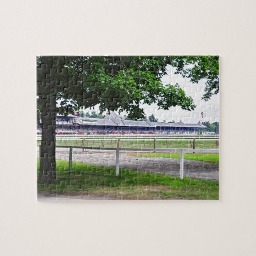 Historic Saratoga and Clare Court Jigsaw Puzzle