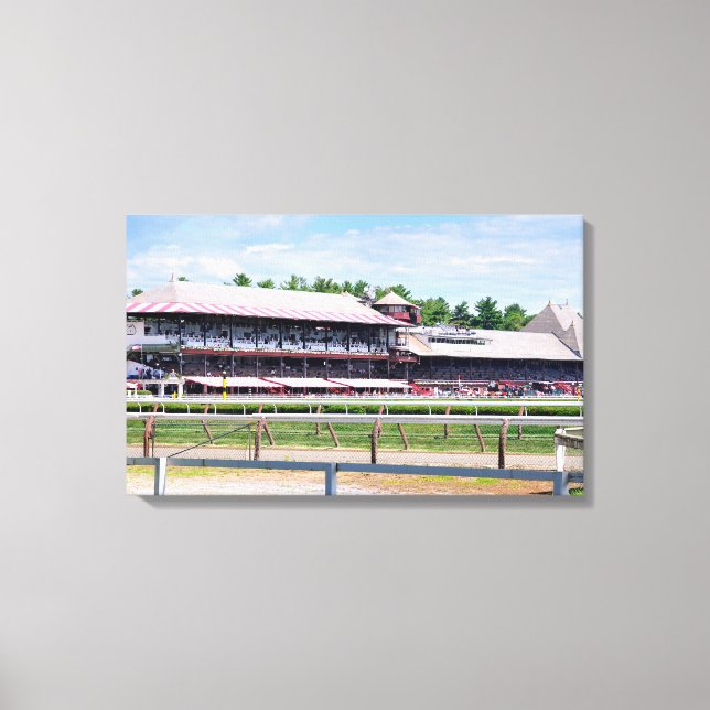 Historic Saratoga Race Course Canvas Print (Front)