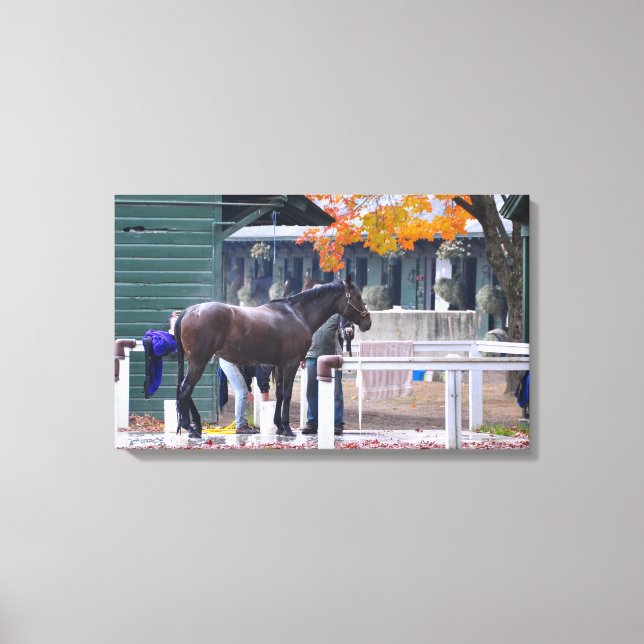 Historic Saratoga Race Course Canvas Print (Front)