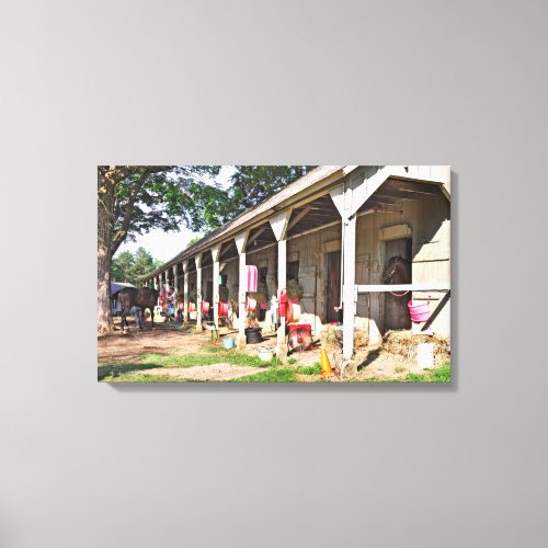 Historic Saratoga Race Course Canvas Print