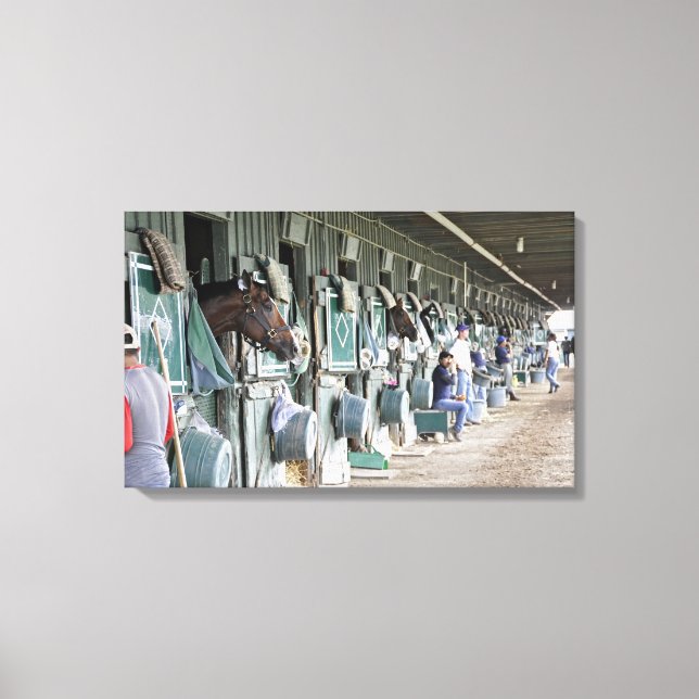 Historic Saratoga Race Course Canvas Print (Front)