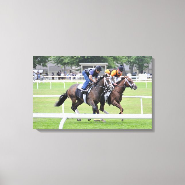 Historic Saratoga Race Course Canvas Print (Front)