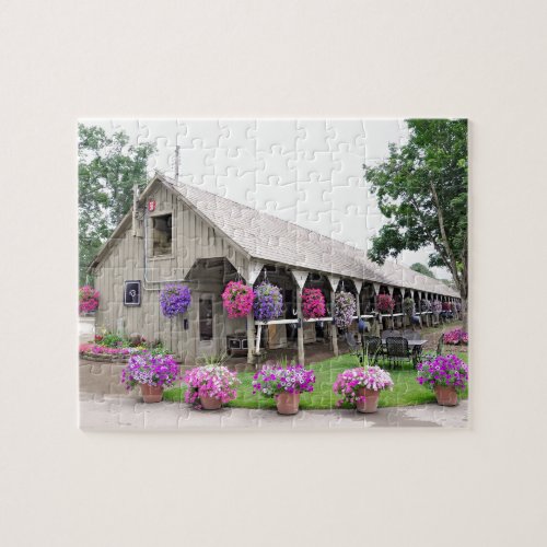 Historic Saratoga Stables Jigsaw Puzzle