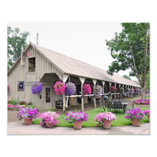 Historic Saratoga Stables Photo Print