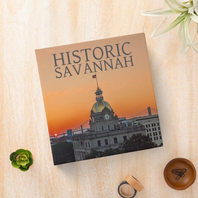 Historic Savannah Vacation Photo Binder (In Situ)