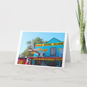 Historic Seligman Route 66 Holiday Card