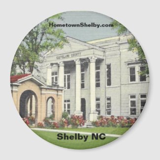 Historic Shelby NC Magnet