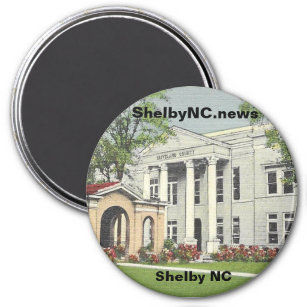 Historic Shelby NC Magnet