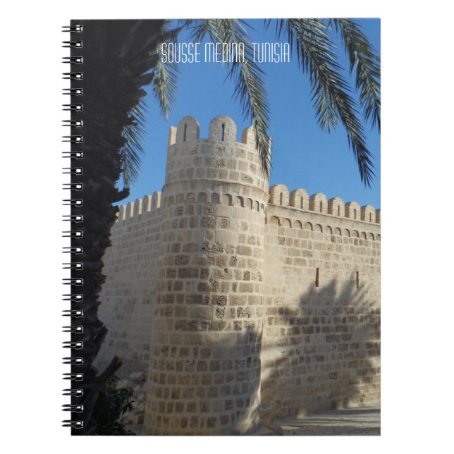 Historic Sousse Medina Tunisia Travel Journal (Front)