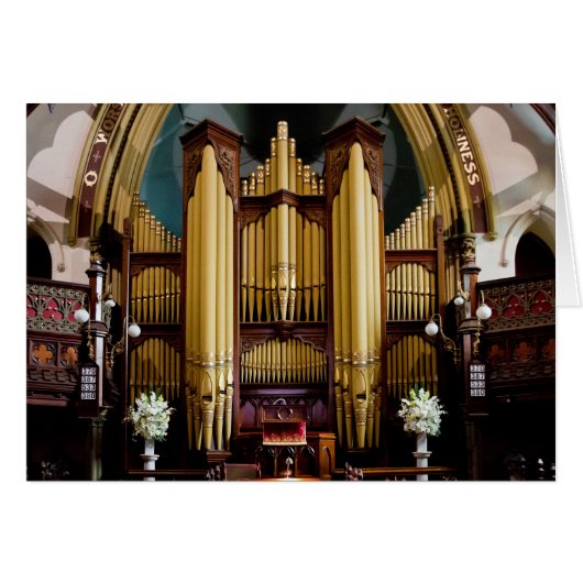 Historic South Australian pipe organ (Front Horizontal)