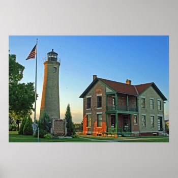 Historic Southport Lighthouse Poster by kkphoto1 at Zazzle