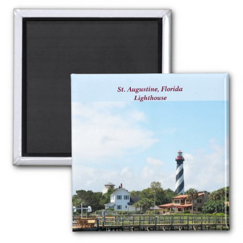 Historic StAugustine Fl lighthouse Magnet