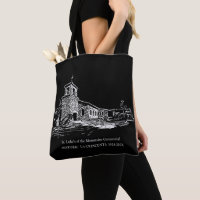 Historic St. Luke's Of the Mountains Tote BLACK