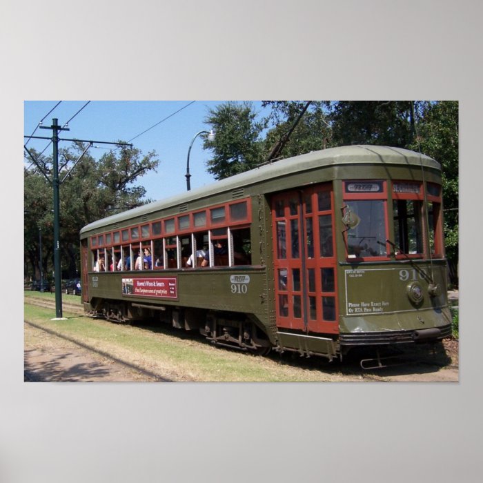 Historic Street Car Posters