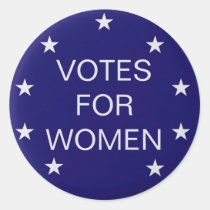 Votes for Women Circular Classic Design