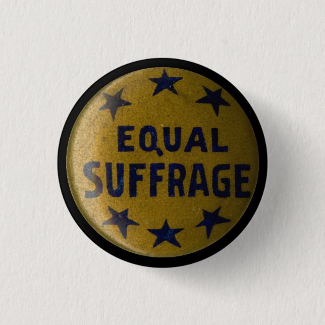 Historic Suffrage Pin Commemorative button (Front)