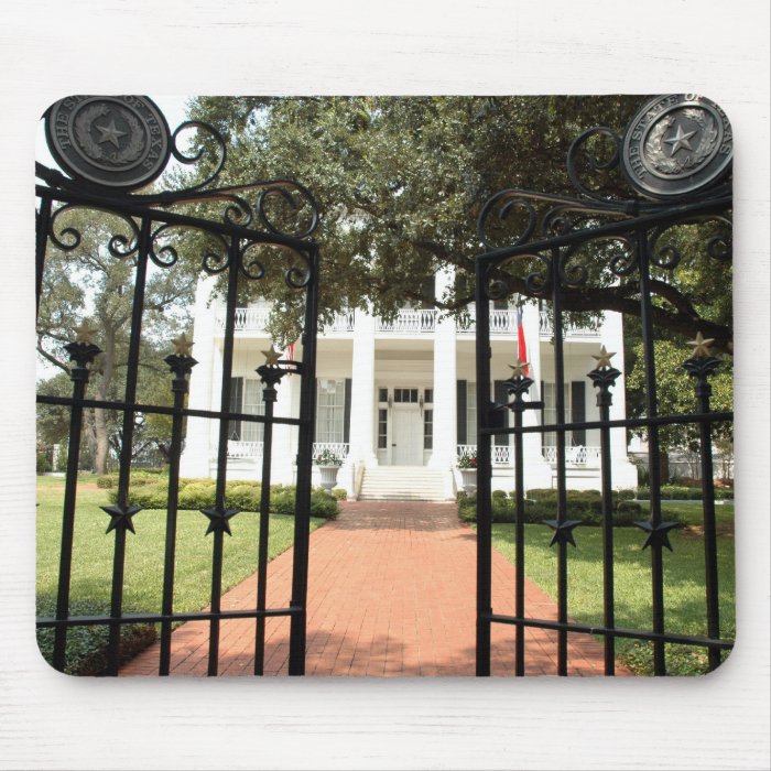 Historic Texas Governor's Mansion Mouse Pads