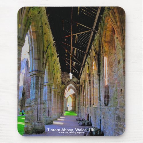 Historic Tintern Abbey Cistercian Monastery Mouse Pad