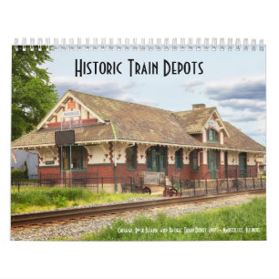 Historic Train Depots Calendar