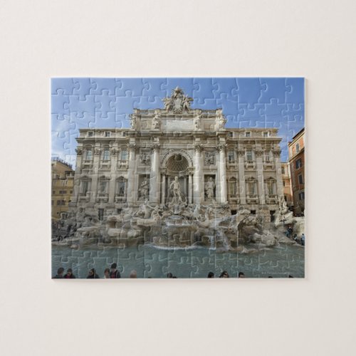 Historic Trevi Fountain in Rome Italy Jigsaw Puzzle