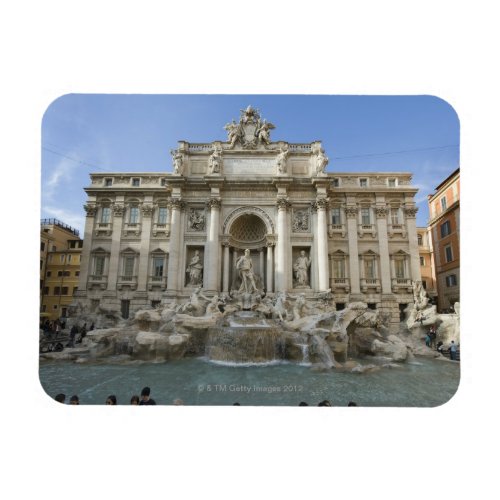 Historic Trevi Fountain in Rome Italy Magnet