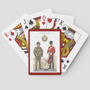 Historic Uniforms, Corps of Royal Engineers Poker Cards