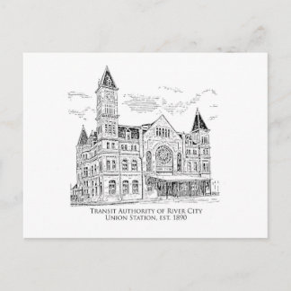 Historic Union Station Postcard