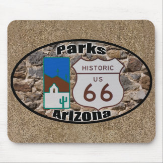 Historic US Route 66 Parks Arizona Mouse Pad
