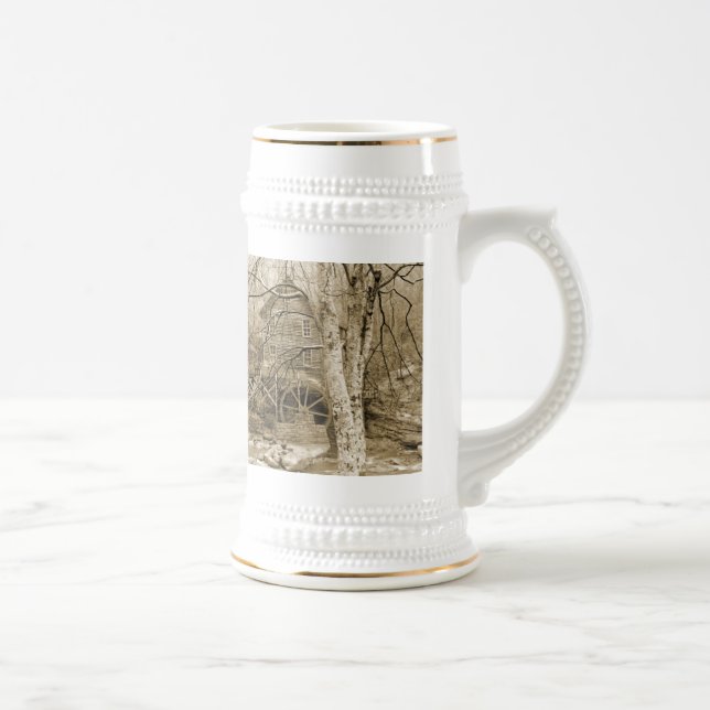 Historic Waterwheel Beer Stein (Right)